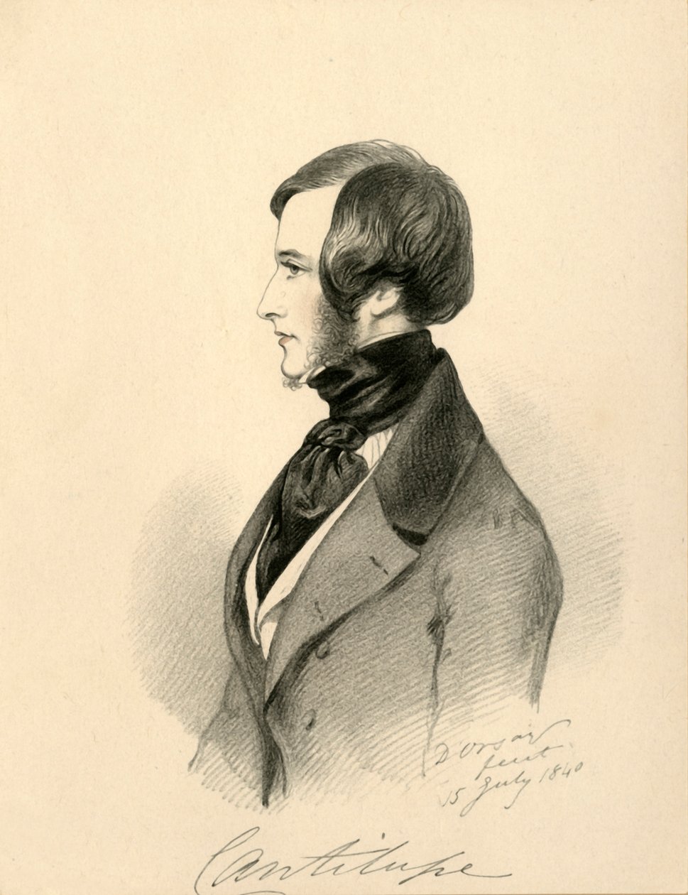 Viscount Cantilupe, 1840. af Richard James Lane