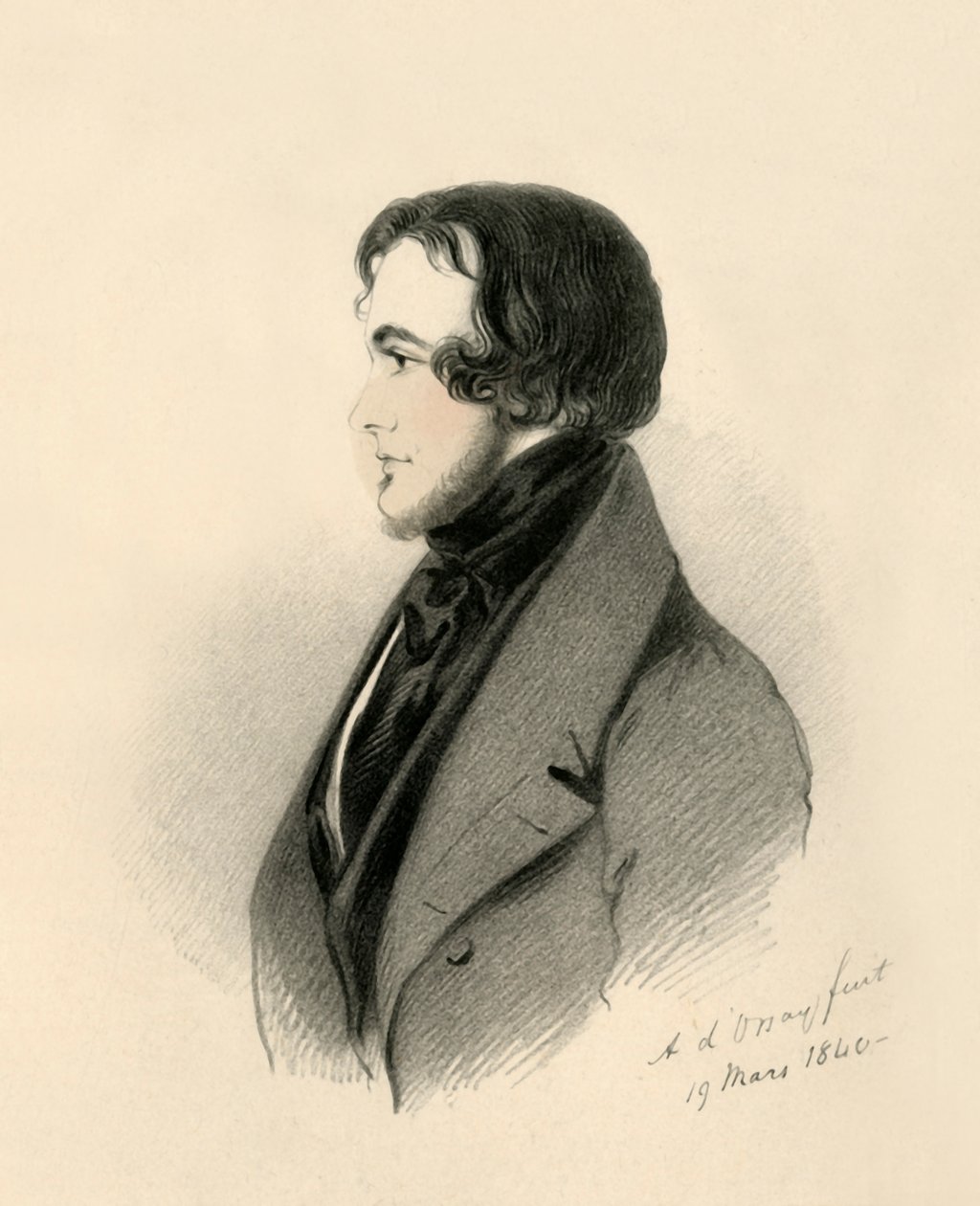 Viscount Fitzharris, 1840. af Richard James Lane