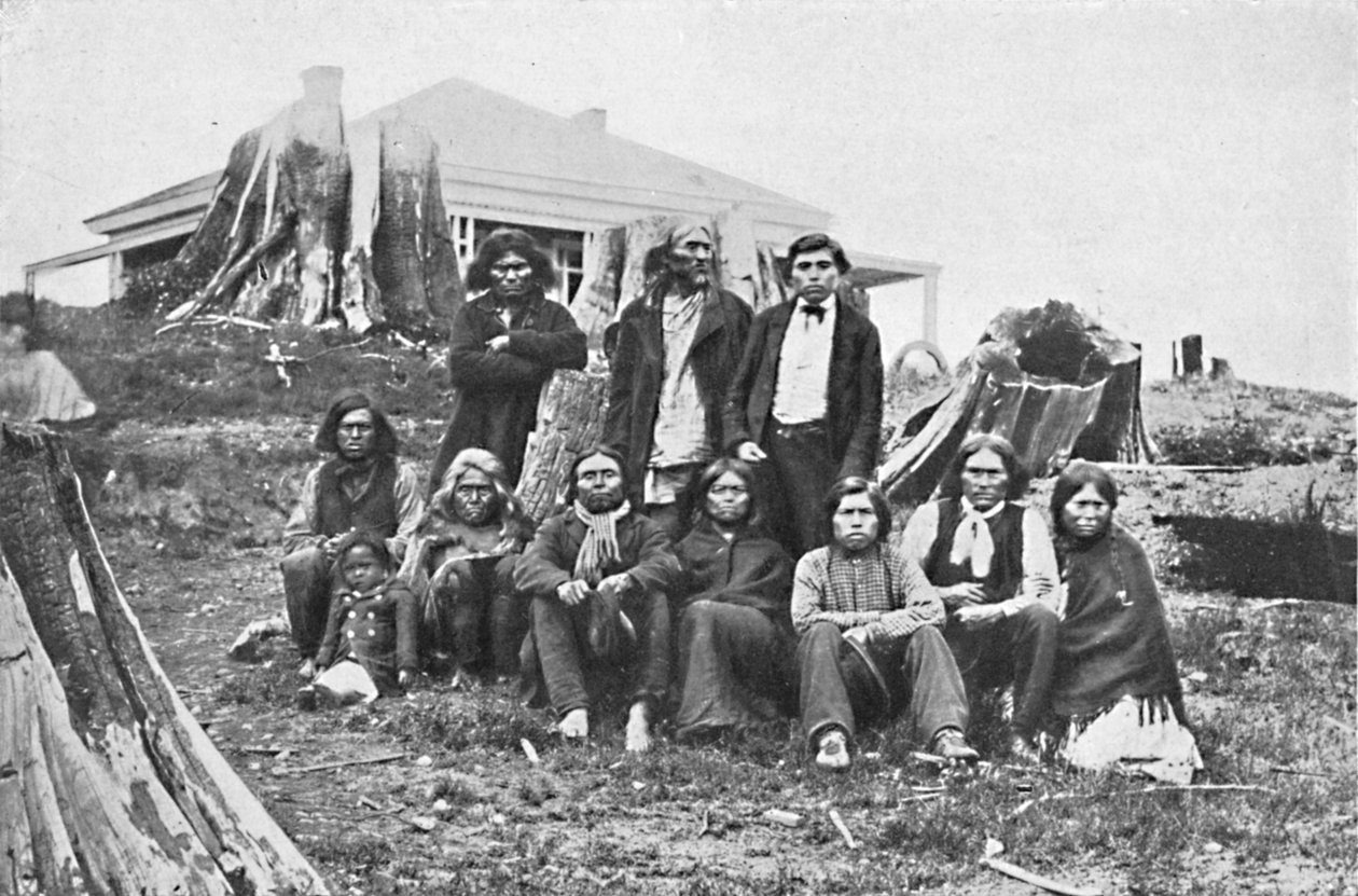 Fraser River Indians, British Columbia, Canada, 1912 af Richard Maynard