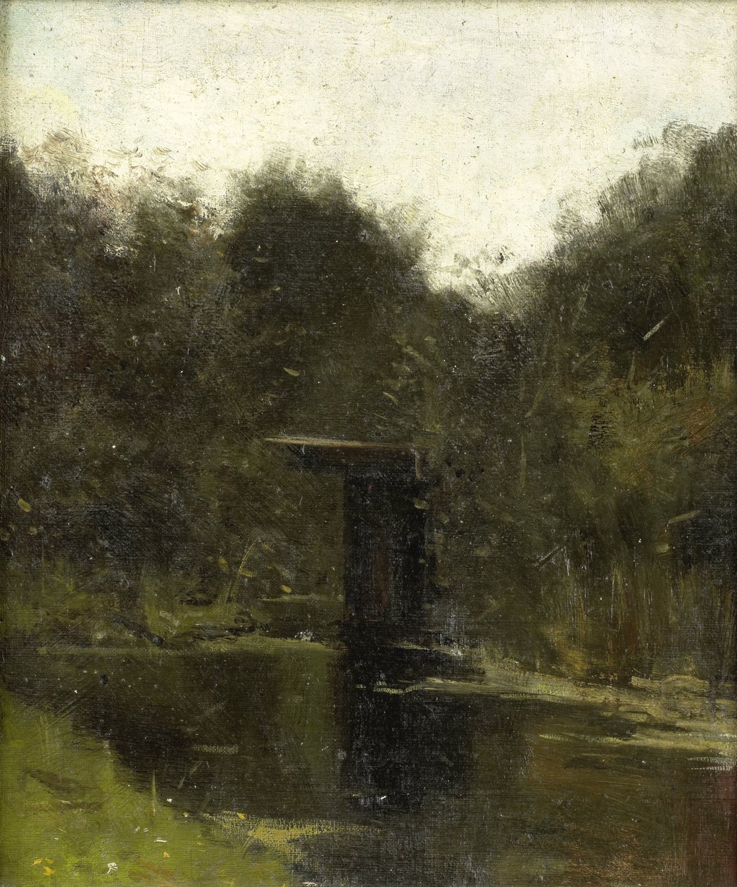 Hjørne af en Dam ved Breukelen af Richard Nicolaüs Roland Holst