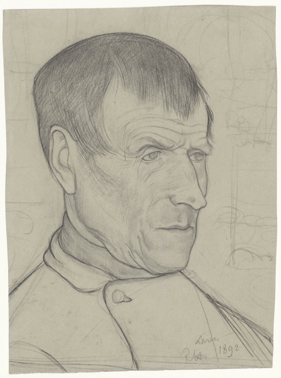 Hoved af en mand fra Laren af Richard Nicolaüs Roland Holst