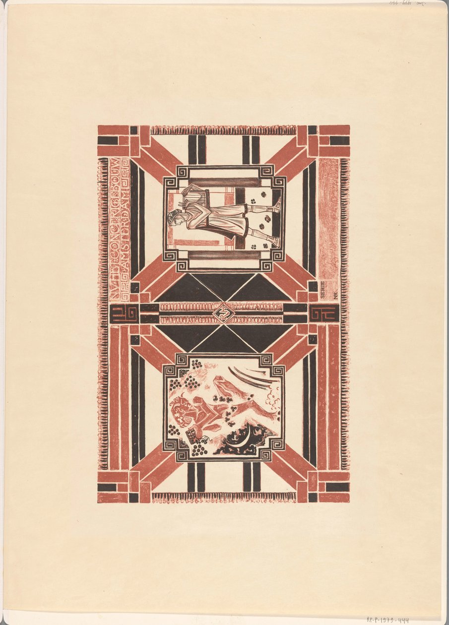 Coverdesign til: Concertgebouw Amsterdam Program af Richard Nicolaüs Roland Holst