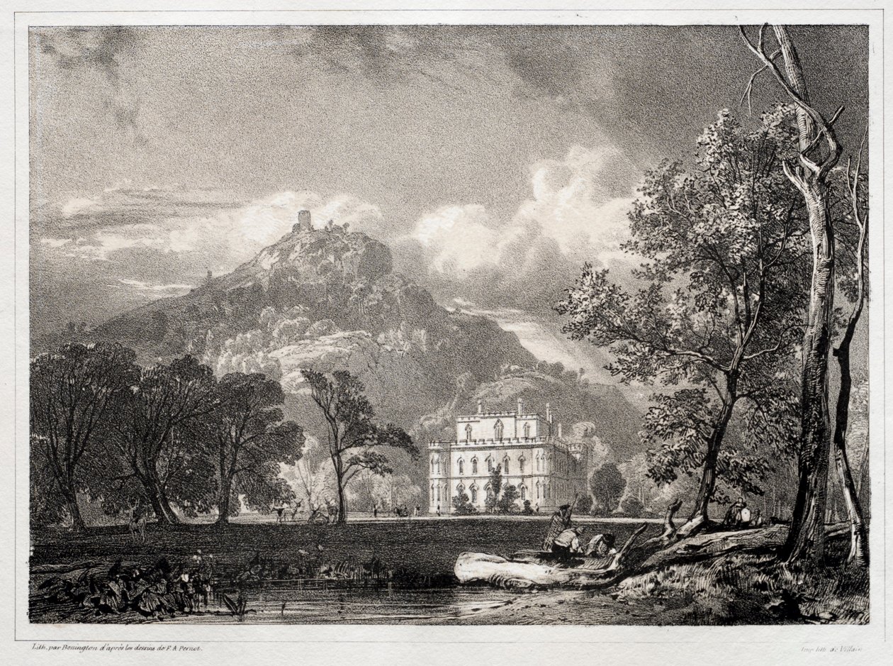 Argyle Castle, 1826. af Richard Parkes Bonington