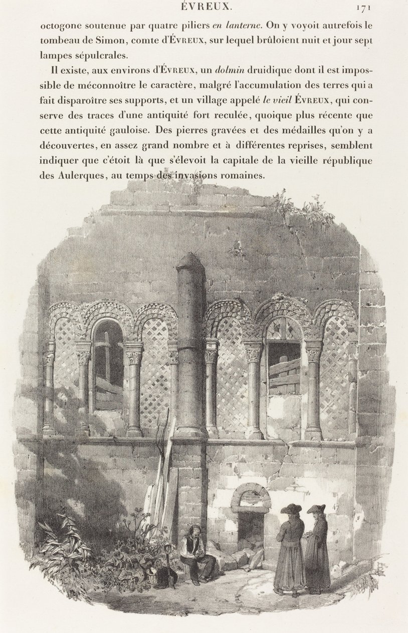 Saint-Taurin-kirken, Evreux af Richard Parkes Bonington