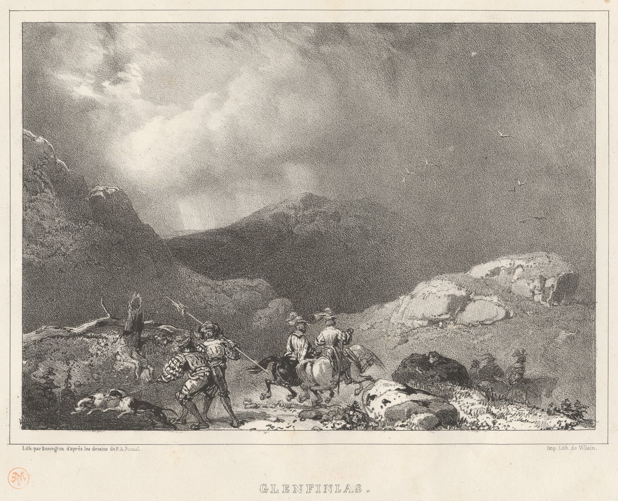 Glenfinlas af Richard Parkes Bonington