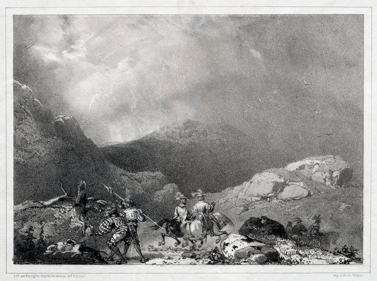 Glenfinlas, 1826. af Richard Parkes Bonington