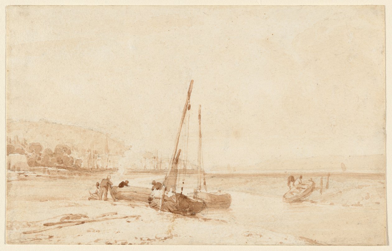 Honfleur af Richard Parkes Bonington