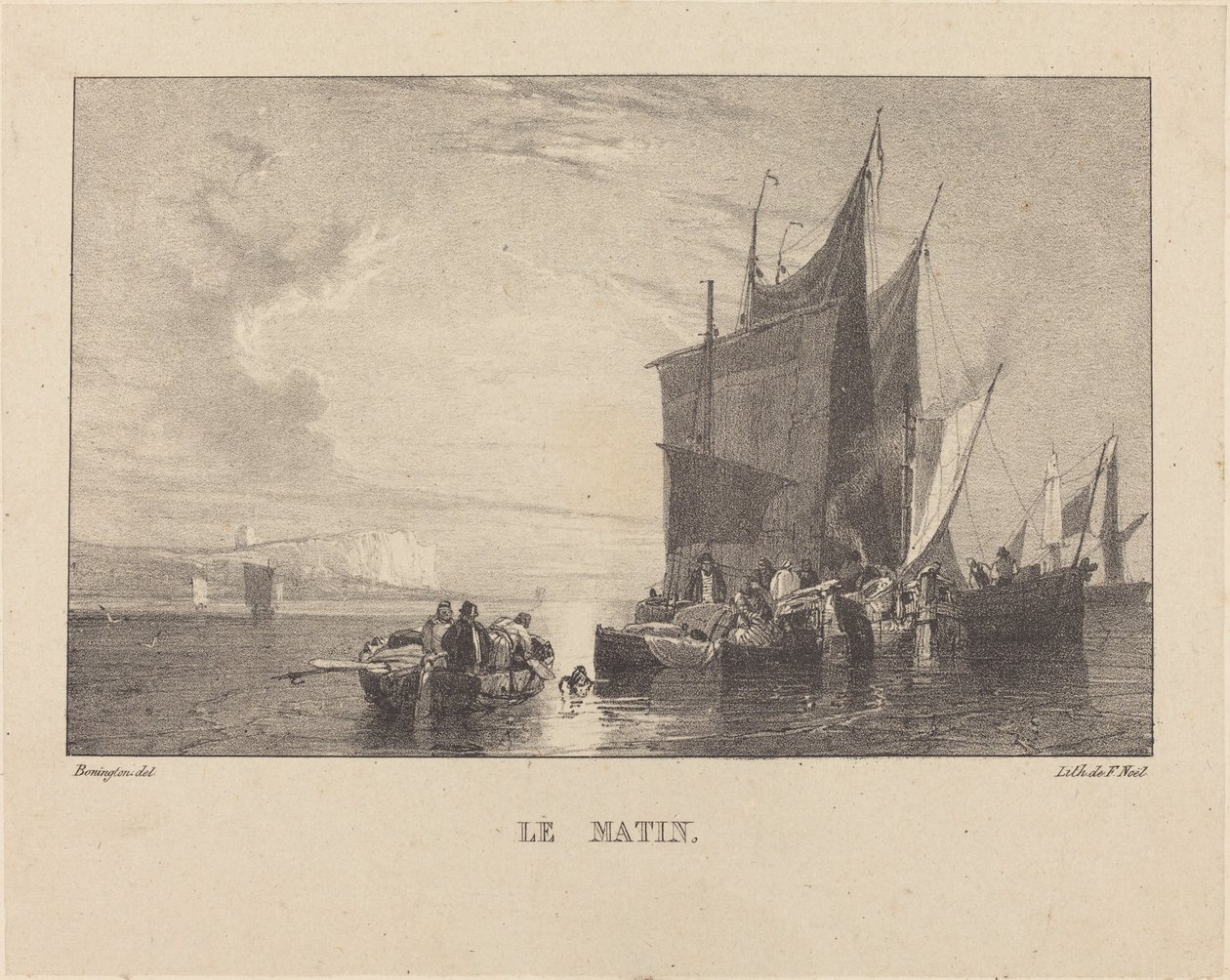 Morgen af Richard Parkes Bonington