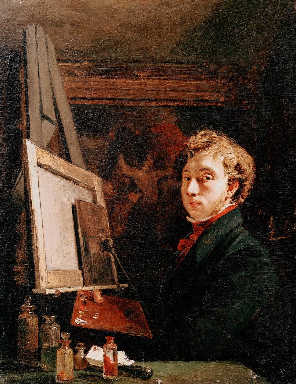 Selvportræt af Richard Parkes Bonington