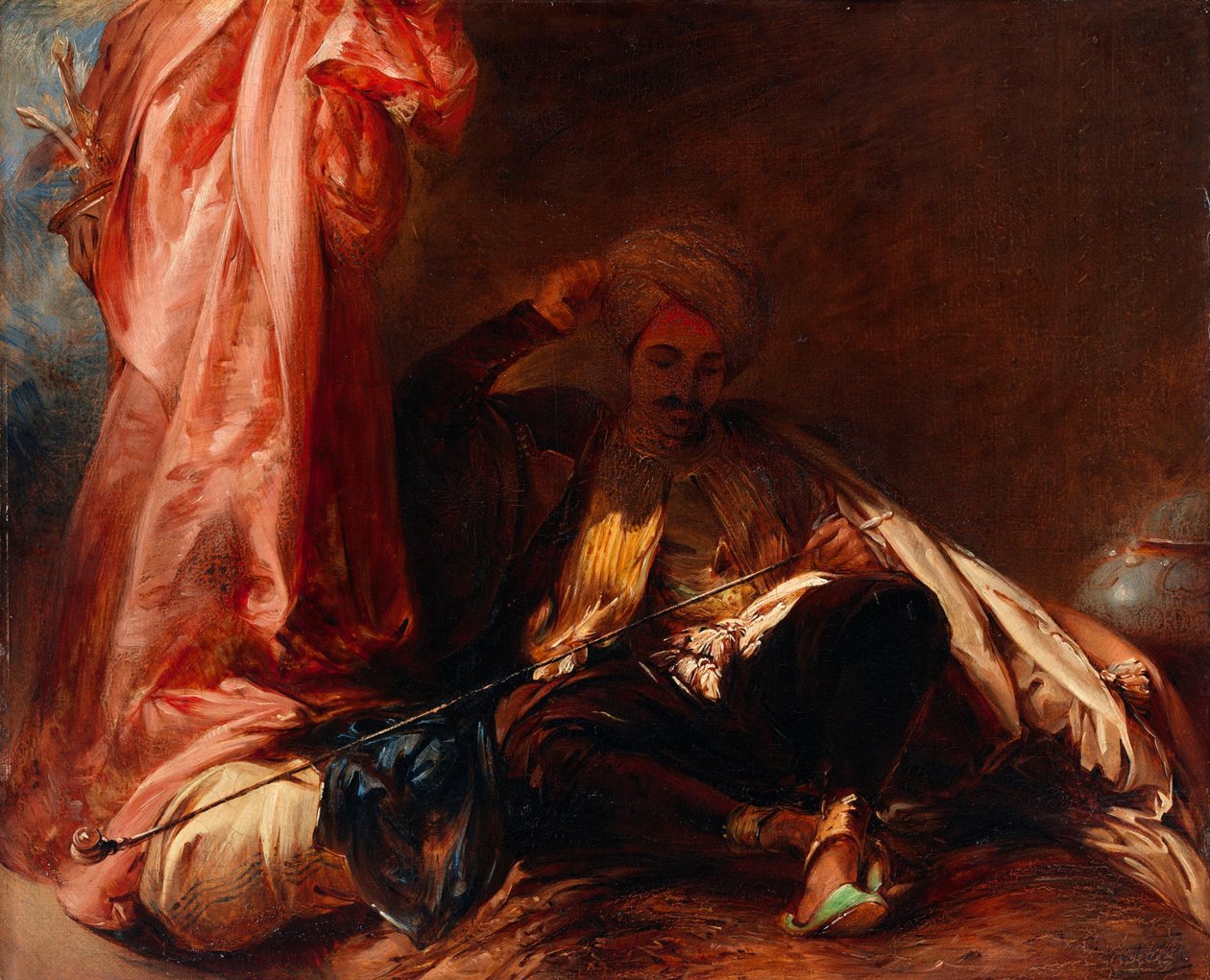 Chibouk af Richard Parkes Bonington