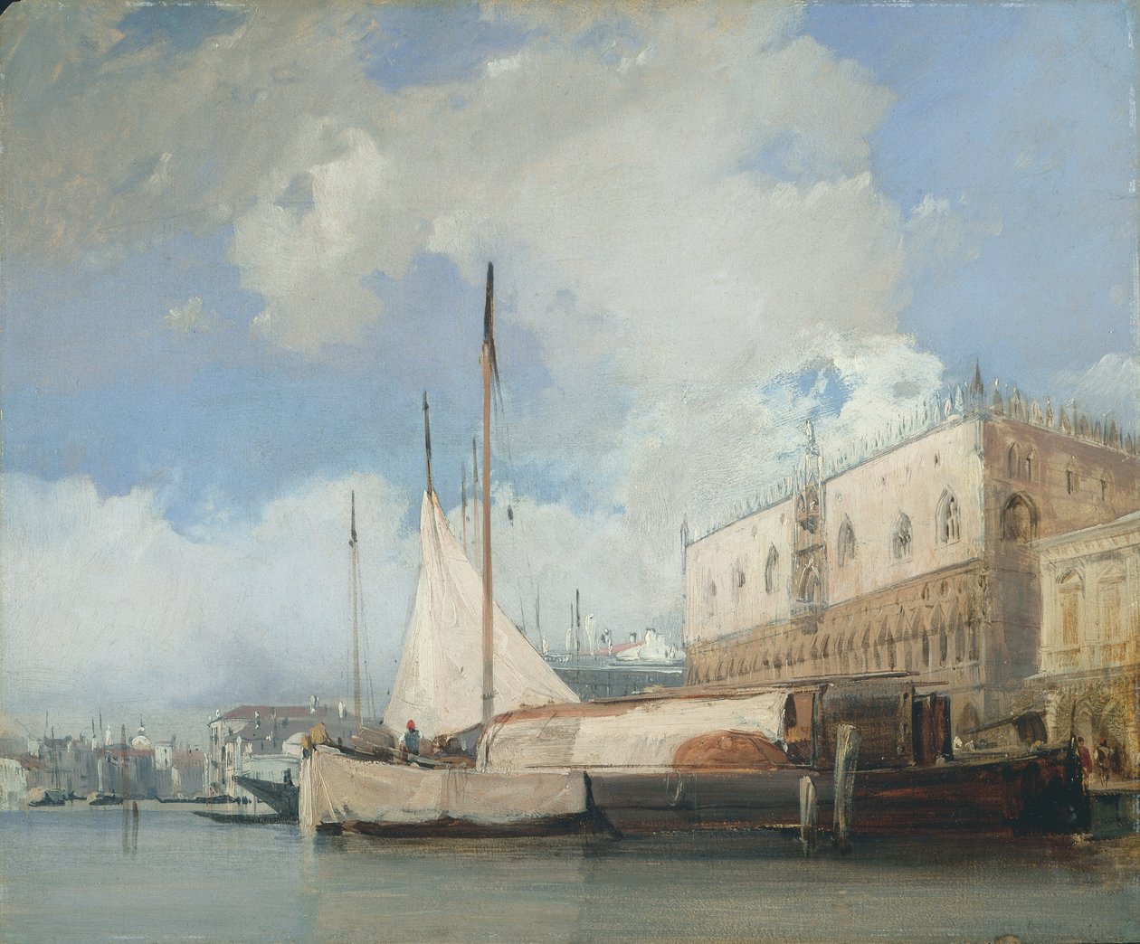 Dogepaladset, Venedig af Richard Parkes Bonington