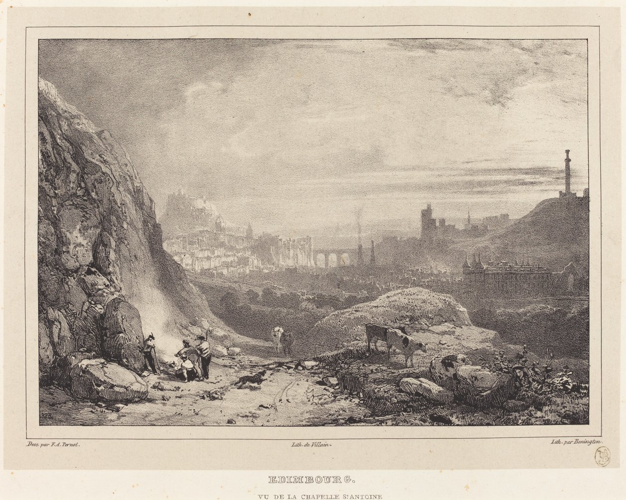Edinburgh set fra St. Anthony