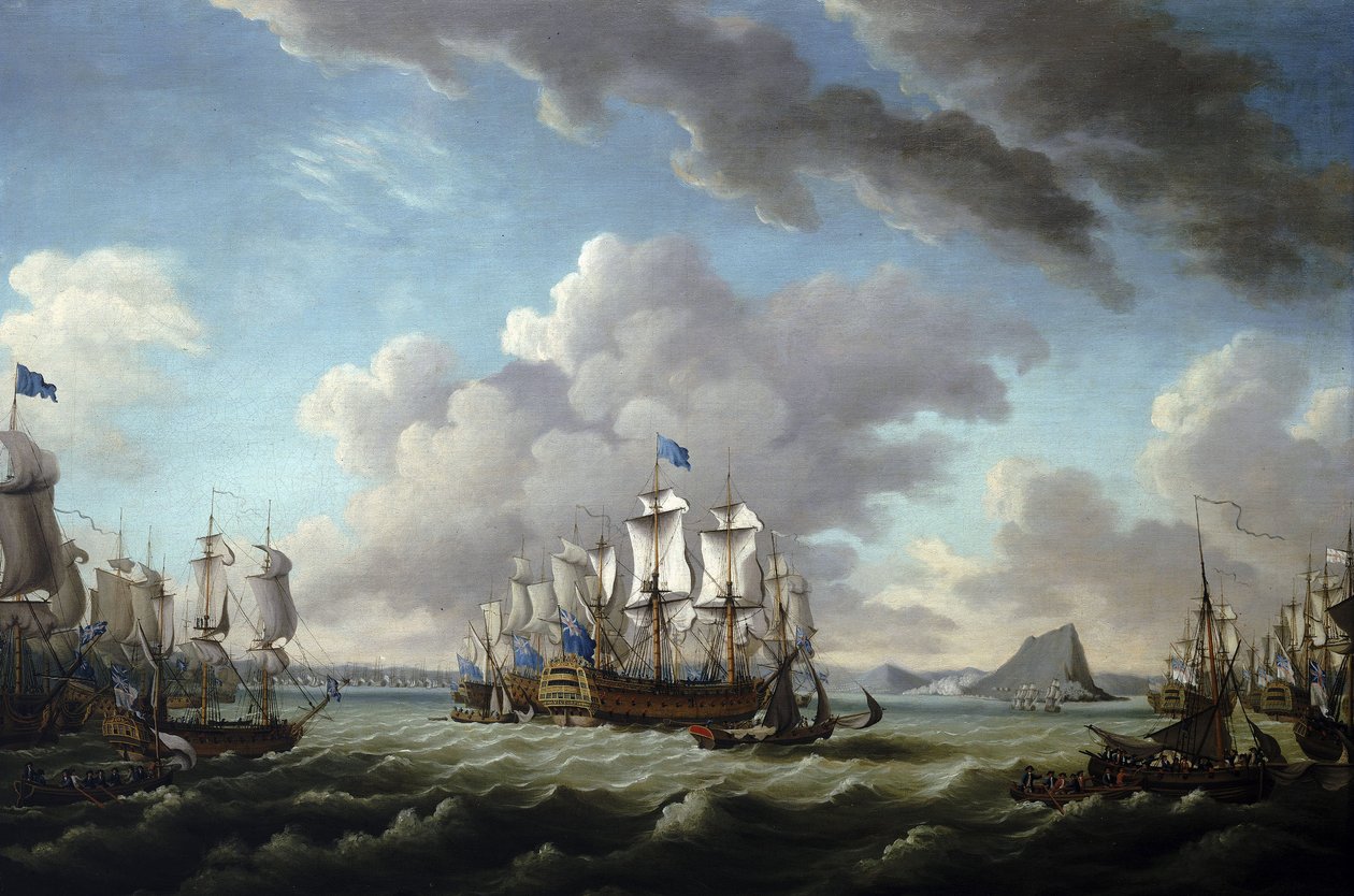 De Forenede Staters uafhængighedskrig (1775-1783), ca. 1782 (olie på lærred) af Richard Paton