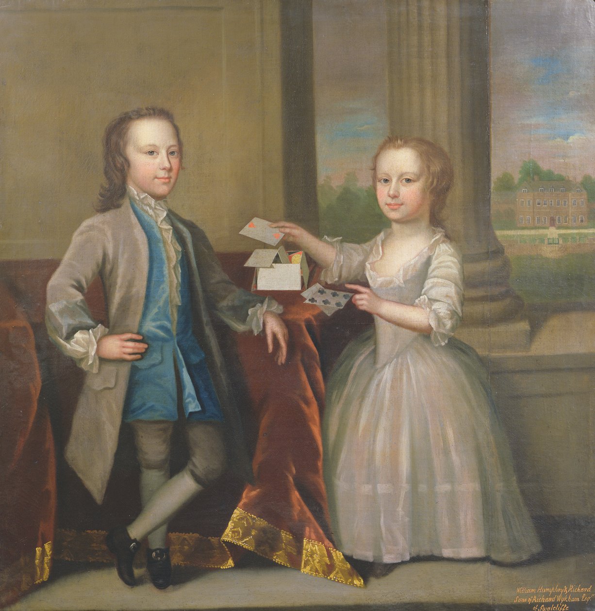 William Humphrey Wykeham (1734-83) og Richard Wykeham (1739-1805) af Richard Phelps