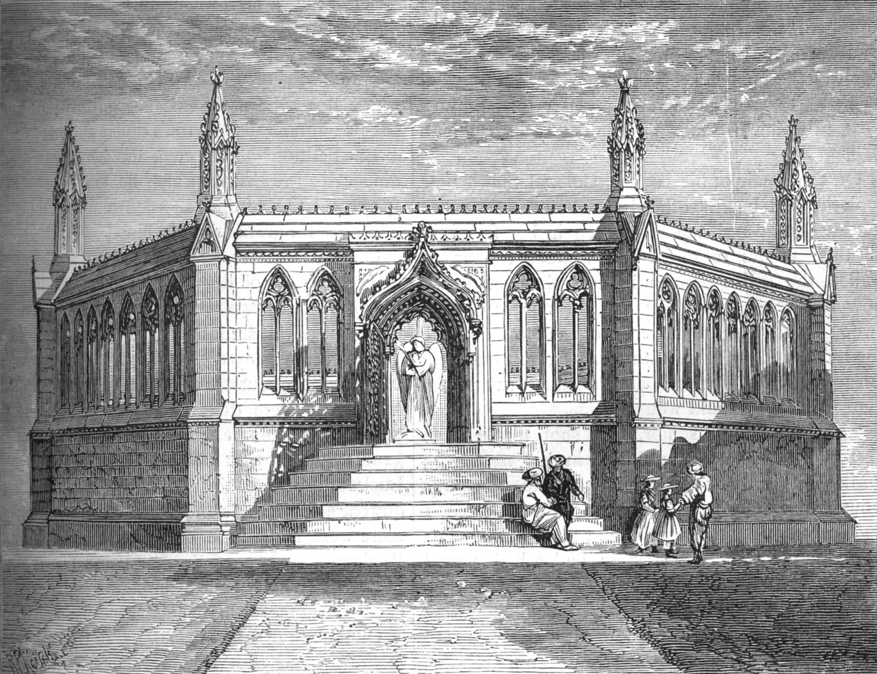 Mindekapel ved Cawnpore, c1880 af Richard Principal Leitch