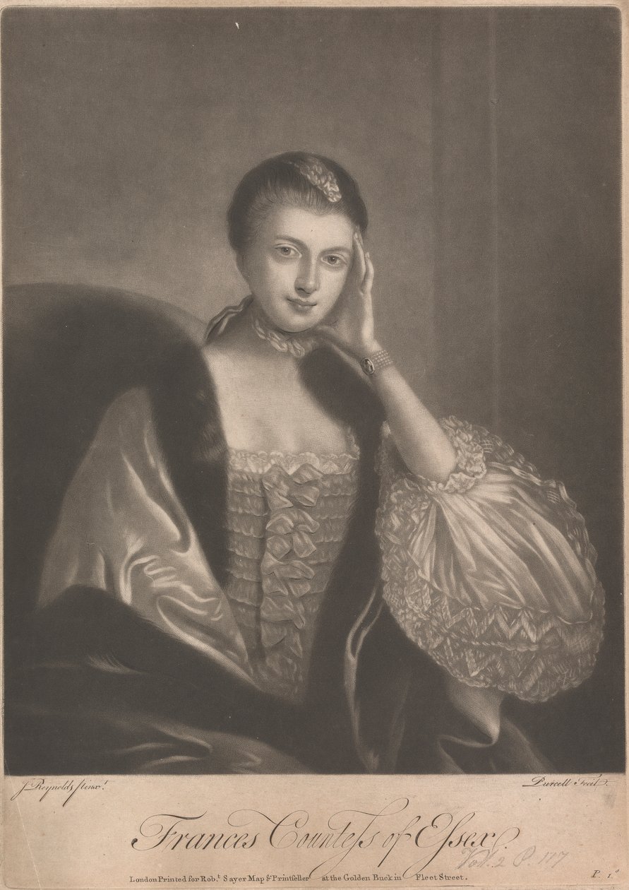 Frances Capell (født Hanbury-Williams), grevinde af Essex af Richard Purcell