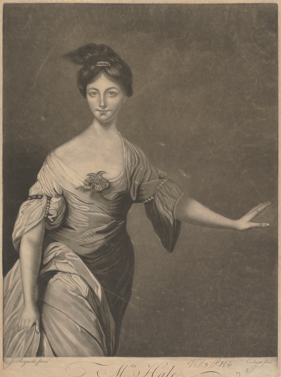 Mary Hale (née Chaloner), som Euphrosyne i 