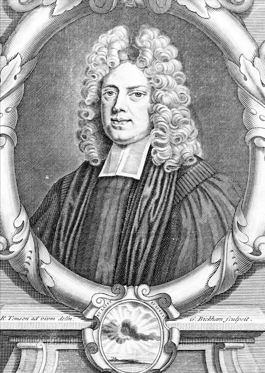 Henry Sacheverell, graveret af George Bickham den Ældre af Richard Tompson