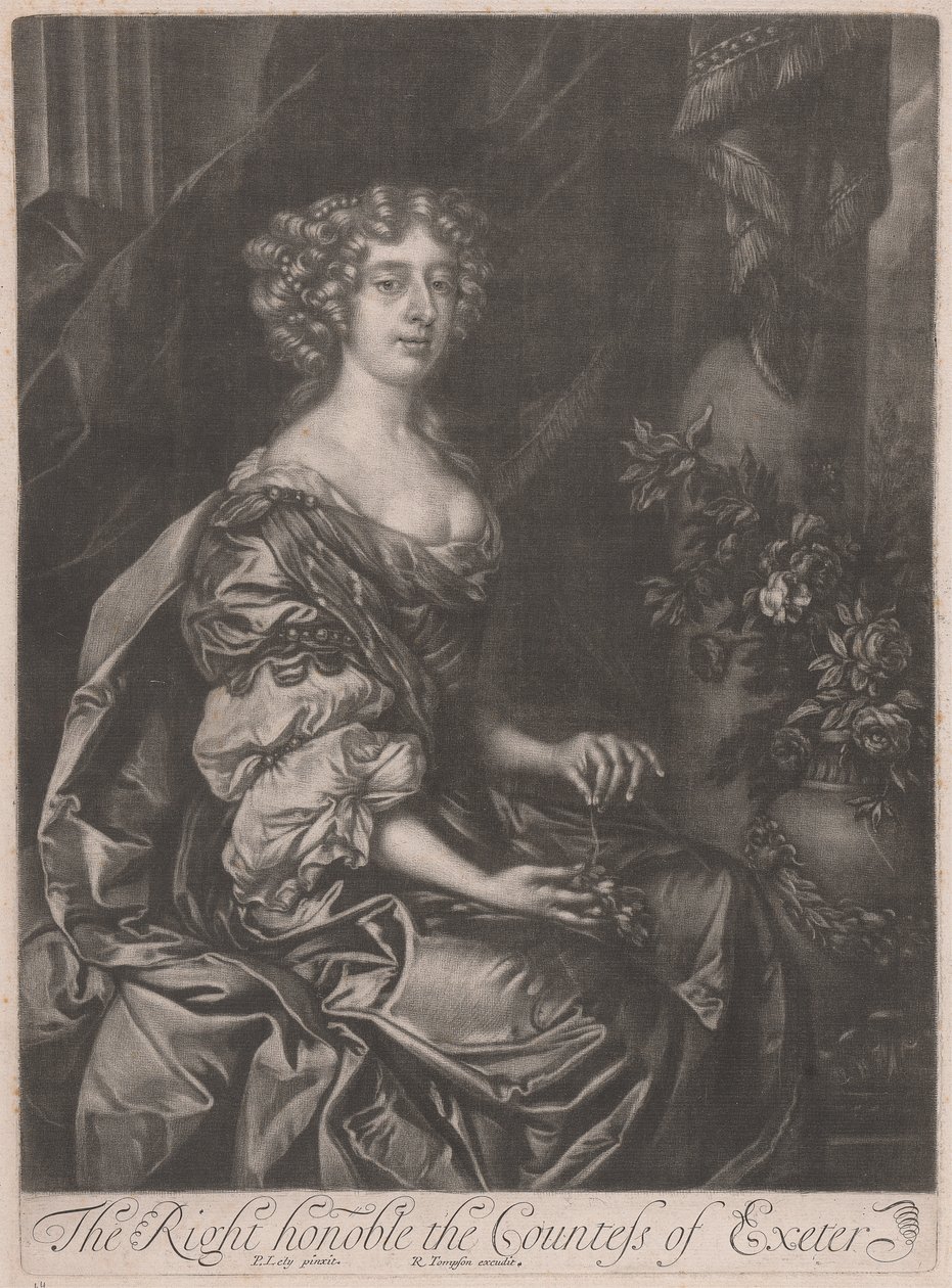 Den ærede grevinde af Exeter (Anne, d. 1703) af Richard Tompson