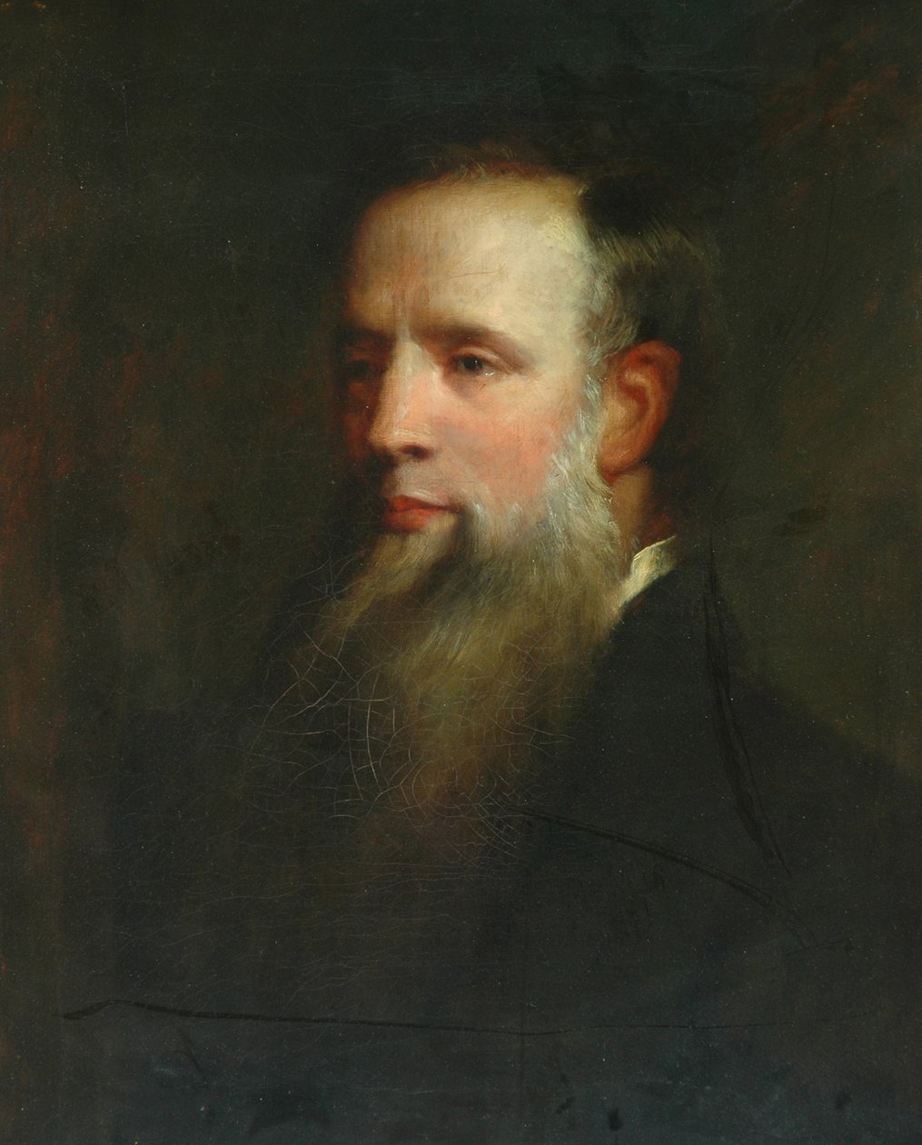 Den afdøde Francis Waller (olie på lærred) af Richard Waller