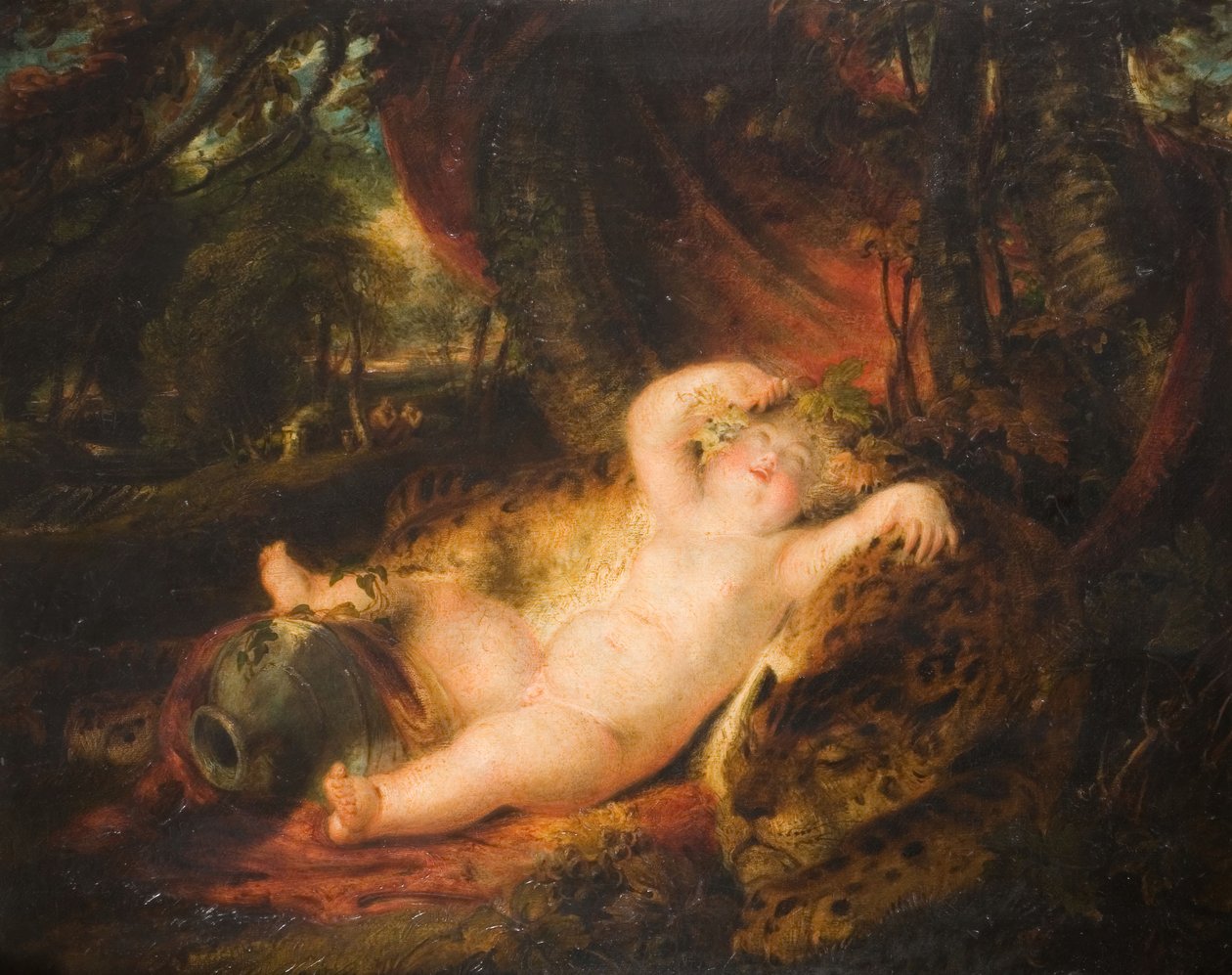 Spædbarnet Bacchus, 1811. af Richard Westall
