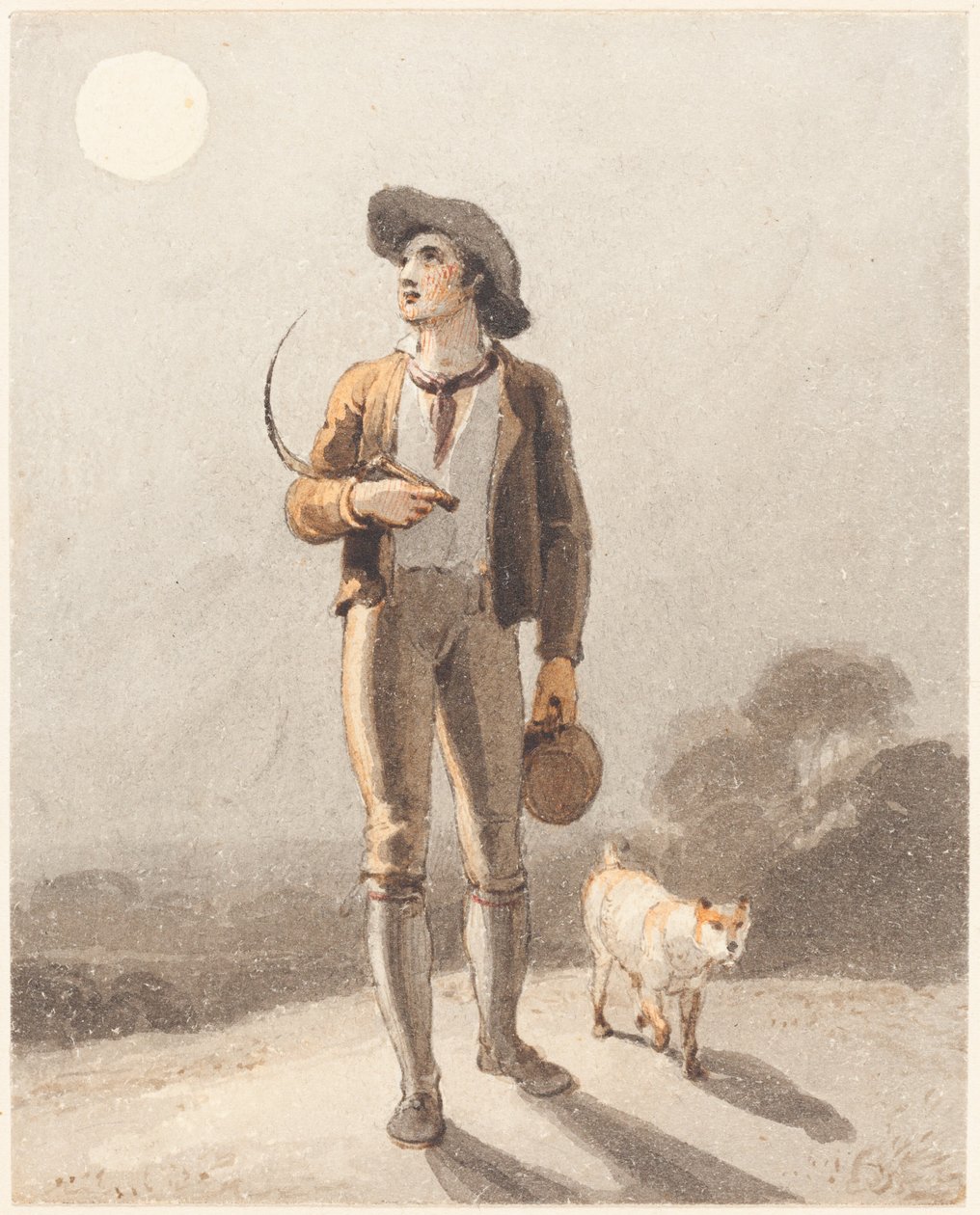 The Reaper (The Harvest Moon) af Richard Westall