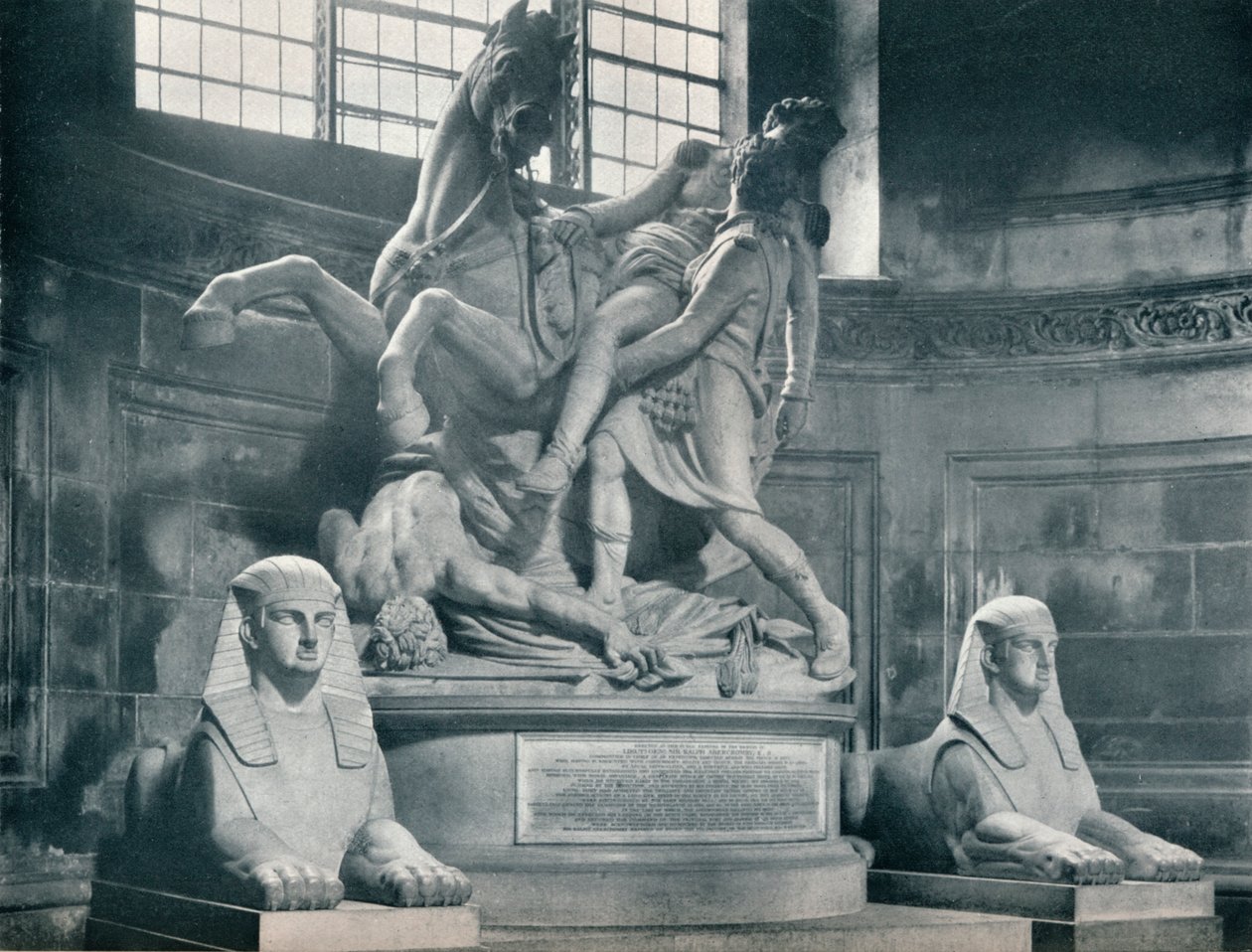 Mindesmærke for general Sir Ralph Abercromby, c1801 1904 af Richard Westmacott