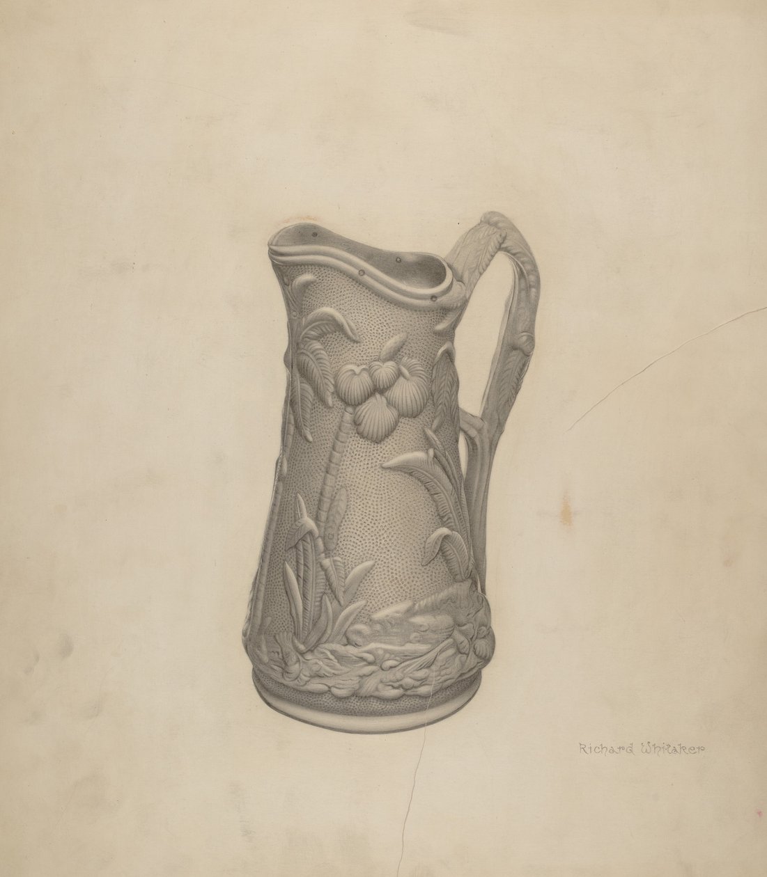 Parian Ware sirupskande af Richard Whitaker