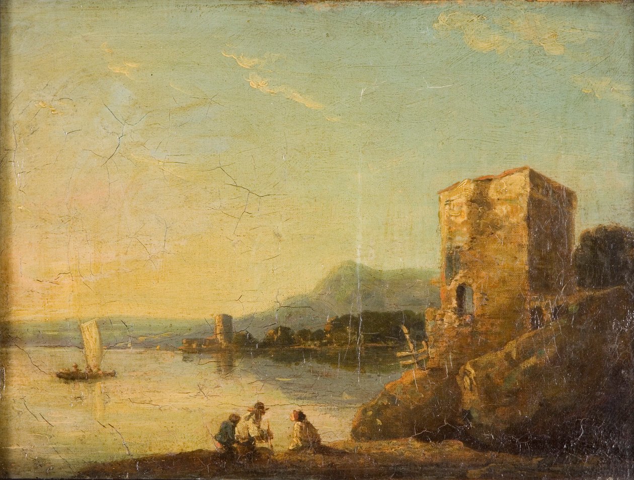 Kystscene nær Napoli, c1750-1780. af Richard Wilson