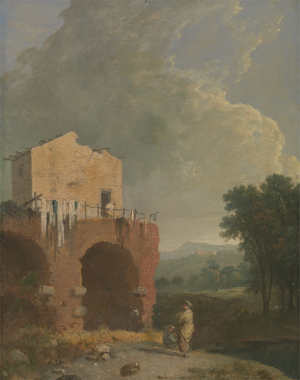 Hadrians villa af Richard Wilson