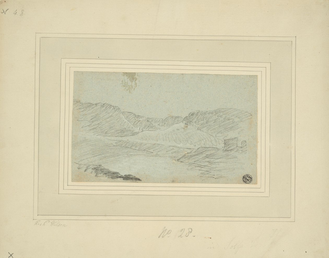 Kuperet landskab af Richard Wilson