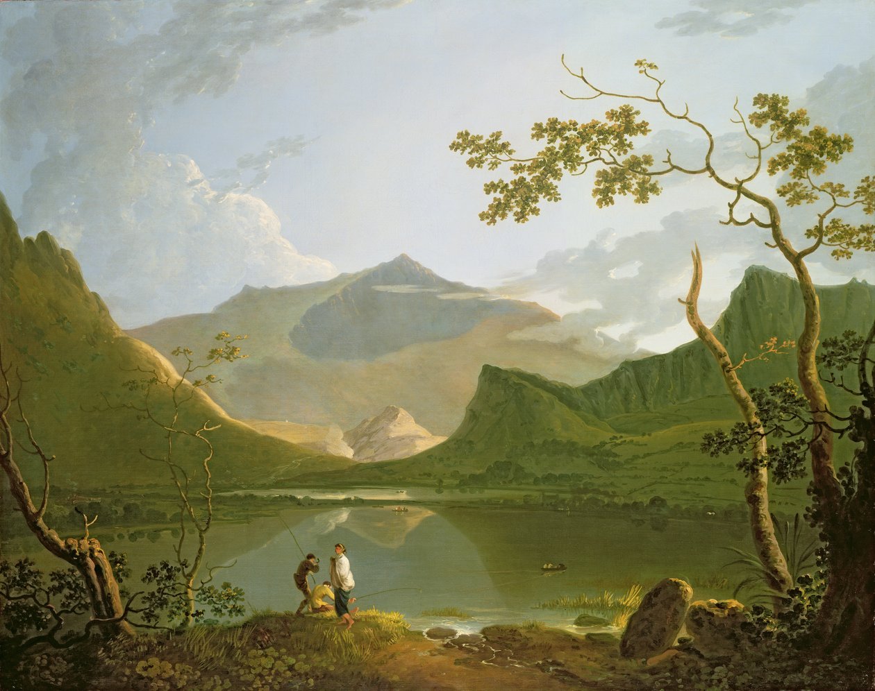 Snowdon (olie på lærred) af Richard Wilson