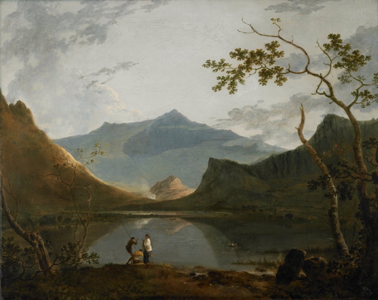 Snowdon set fra Llyn Nantlle  af Richard Wilson