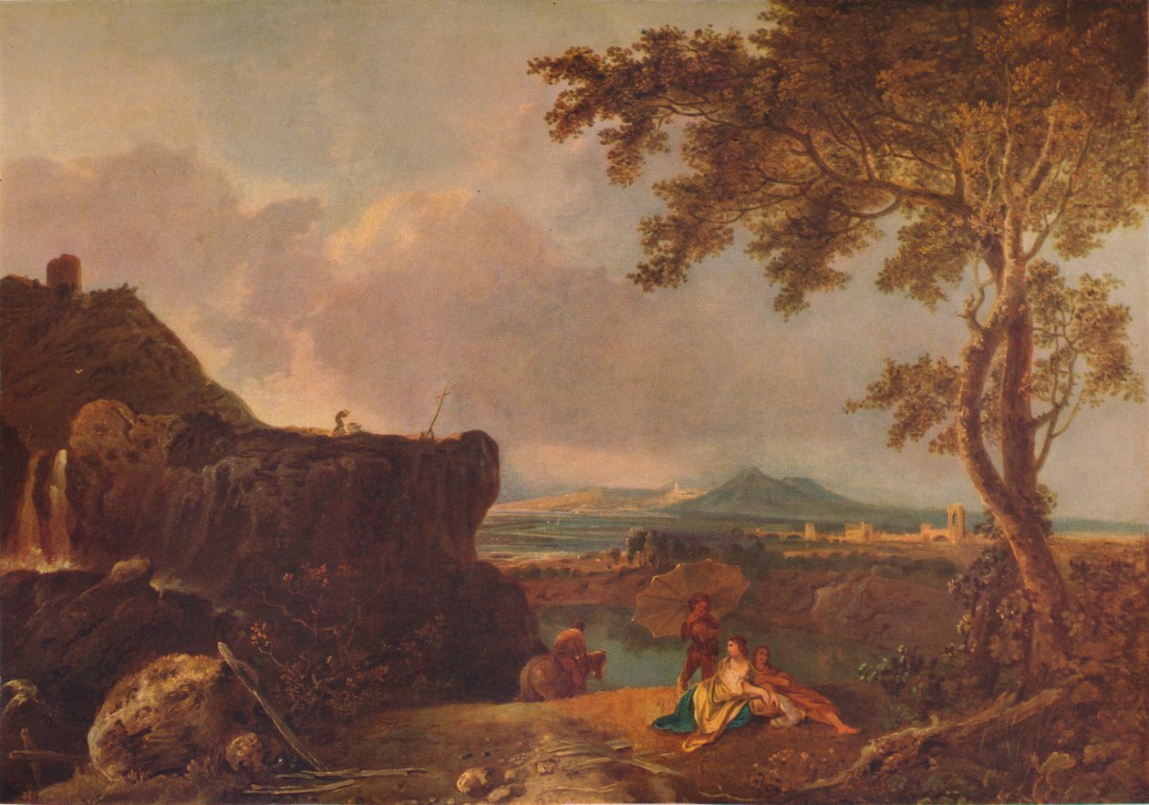 Den hvide munk II, c1775, 1938 af Richard Wilson