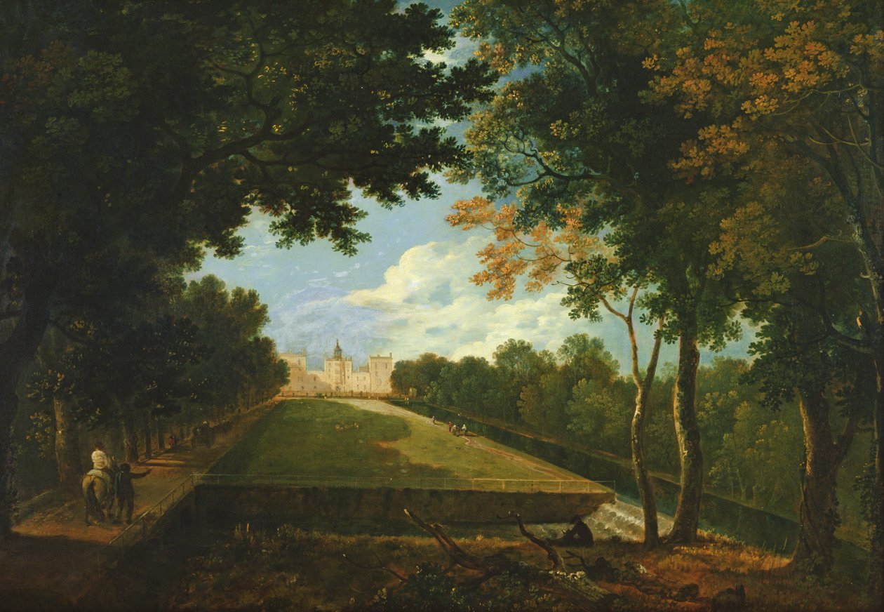 Wilton House, East View (olie på lærred) af Richard Wilson