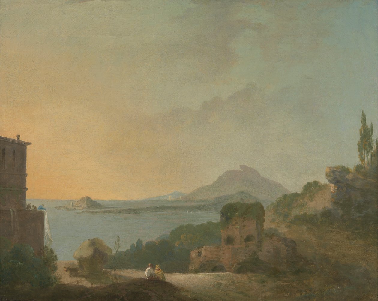 Ciceros villa og Pozzuoli-bugten af Richard Wilson