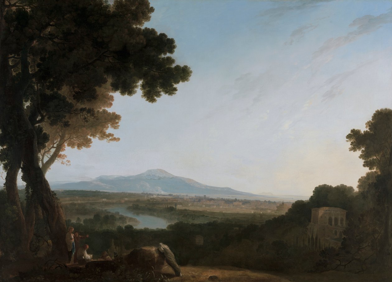 Rom fra Villa Madama af Richard Wilson