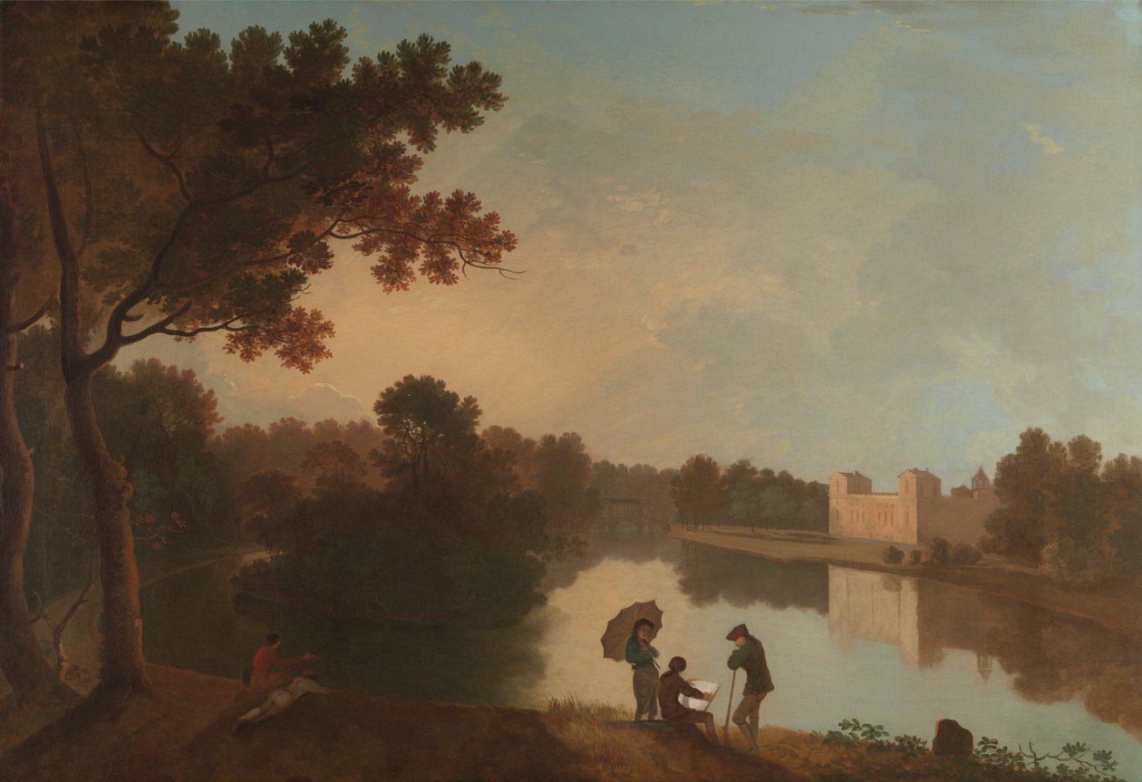 Wilton House fra sydøst af Richard Wilson