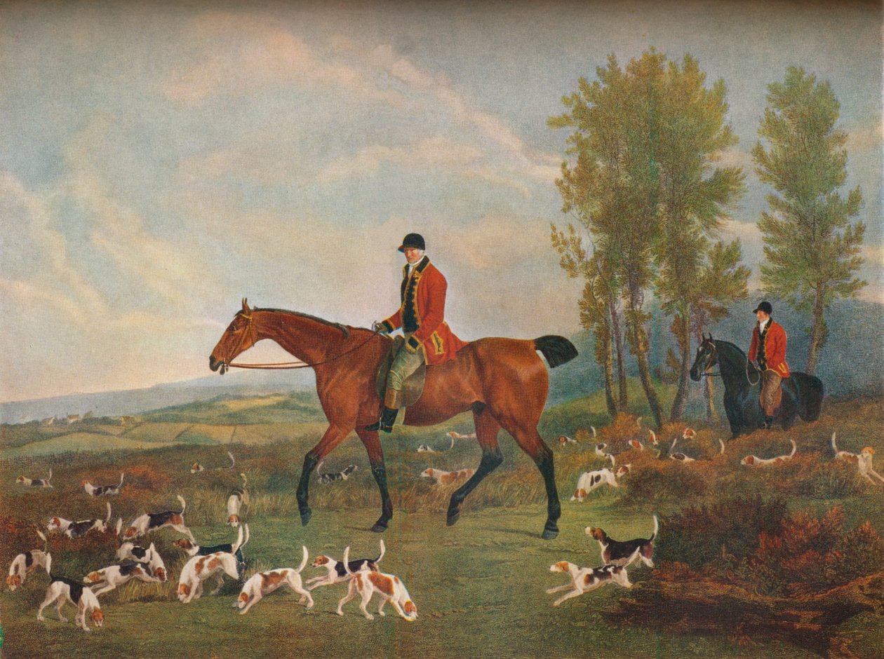 His Majestys Harriers, c1800-tallet af Richard Woodman