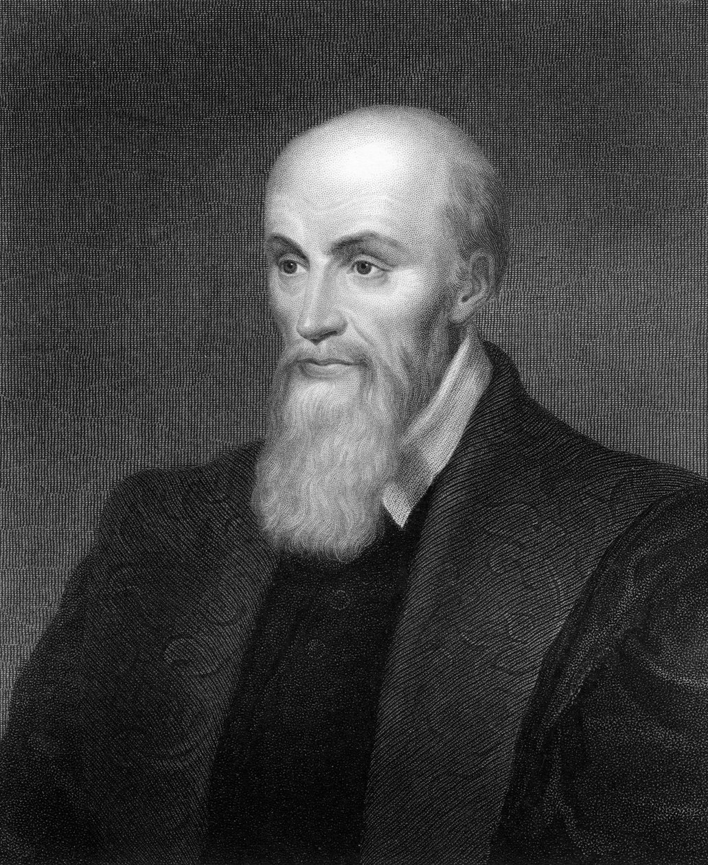 Michel de lHospital, fransk statsmand fra det 16. århundrede, 1836. af Richard Woodman