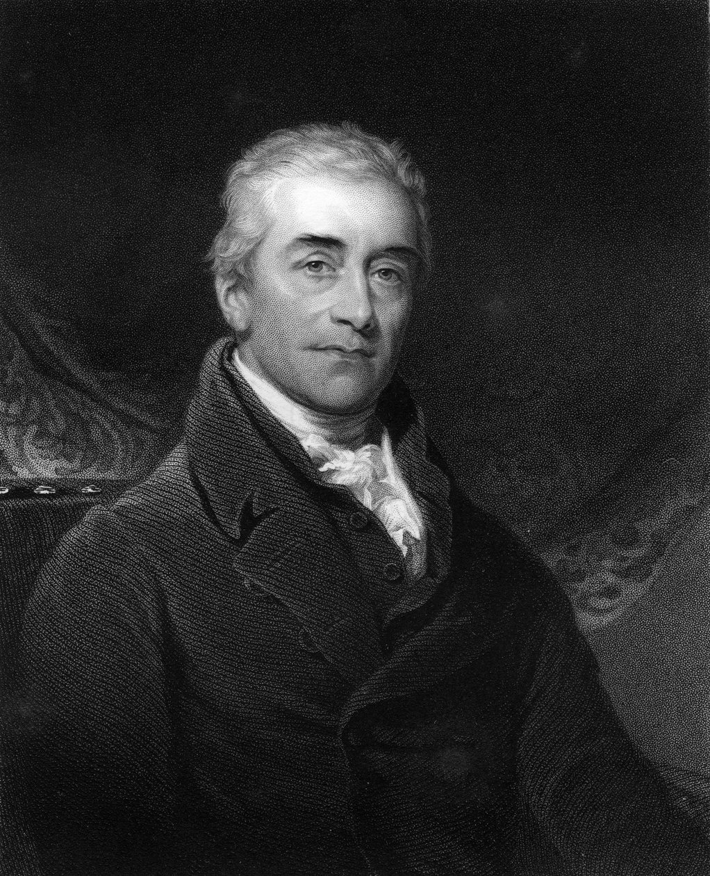 Sir Samuel Romilly, engelsk juridisk reformator, 1836. af Richard Woodman