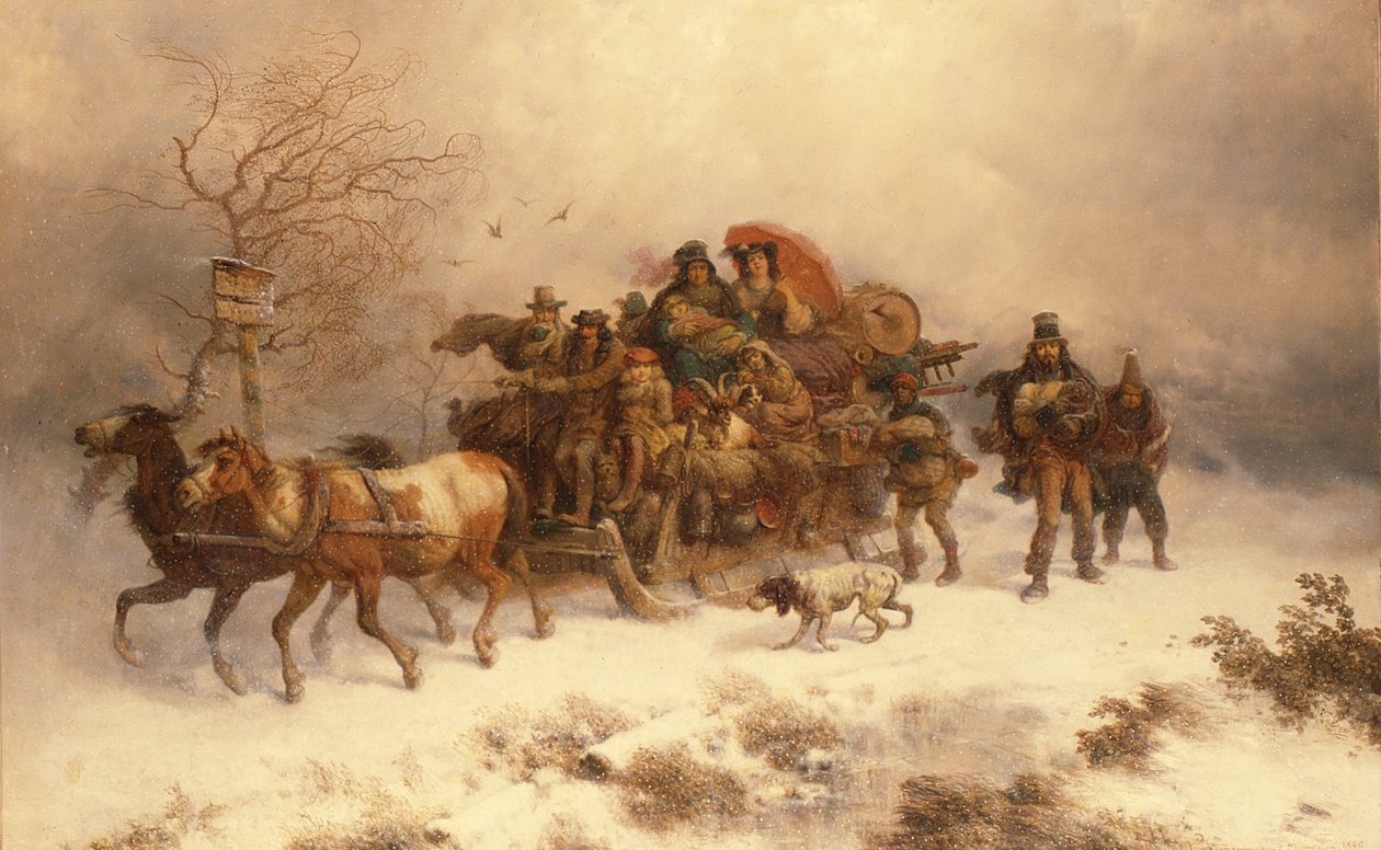 The Homeward Journey, 1800-tallet af Richard Zimmerman