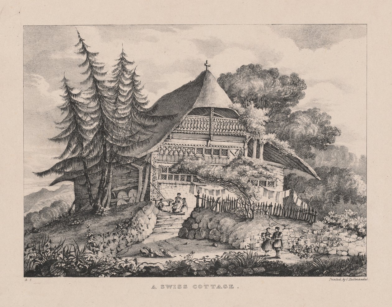 Et schweizisk sommerhus af Richenda Cunningham