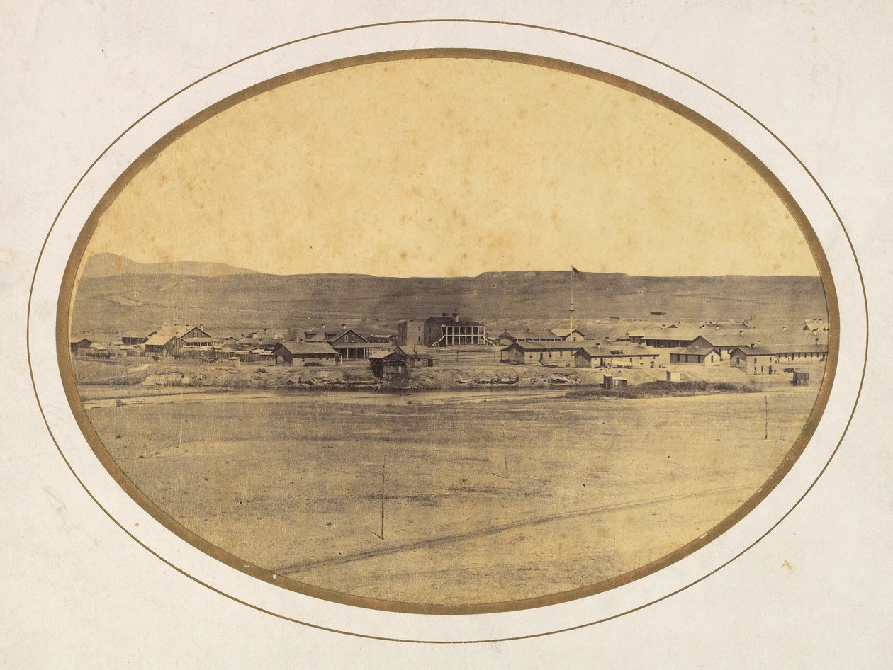 Fort Laramie, Wyoming, ca. 1866. af Ridgway Glover