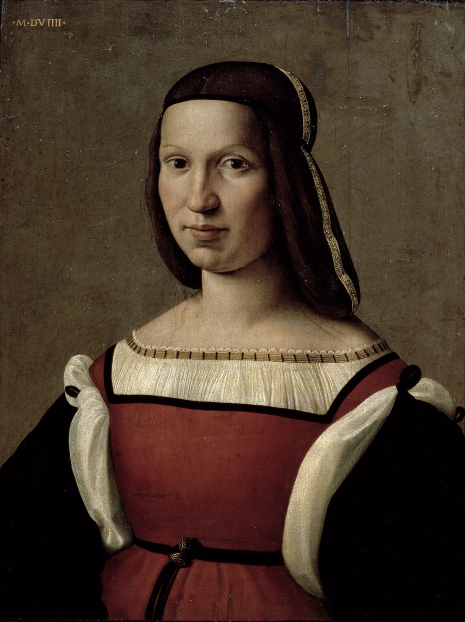 Portræt af en kvinde, 1509 af Ridolfo , Il Ghirlandaio
