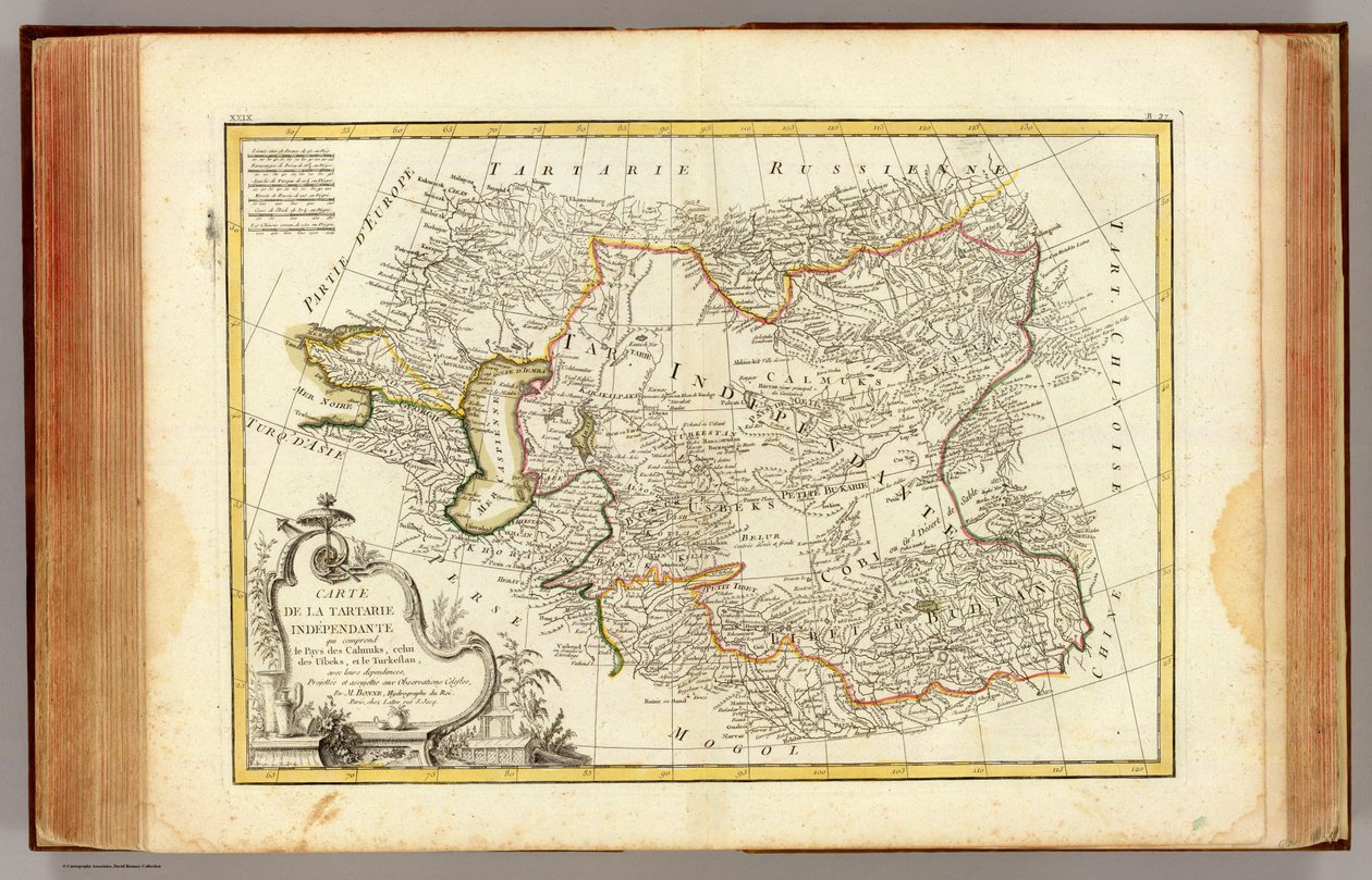 Godt, Rigobert. Uafhængig Tartary. af Charles Marie Rigobert Bonne