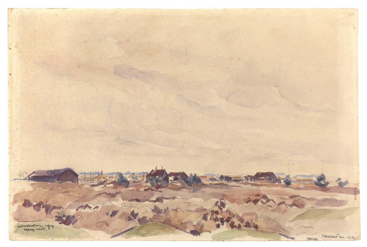 Lejren ved Zeist af Rik Wouters