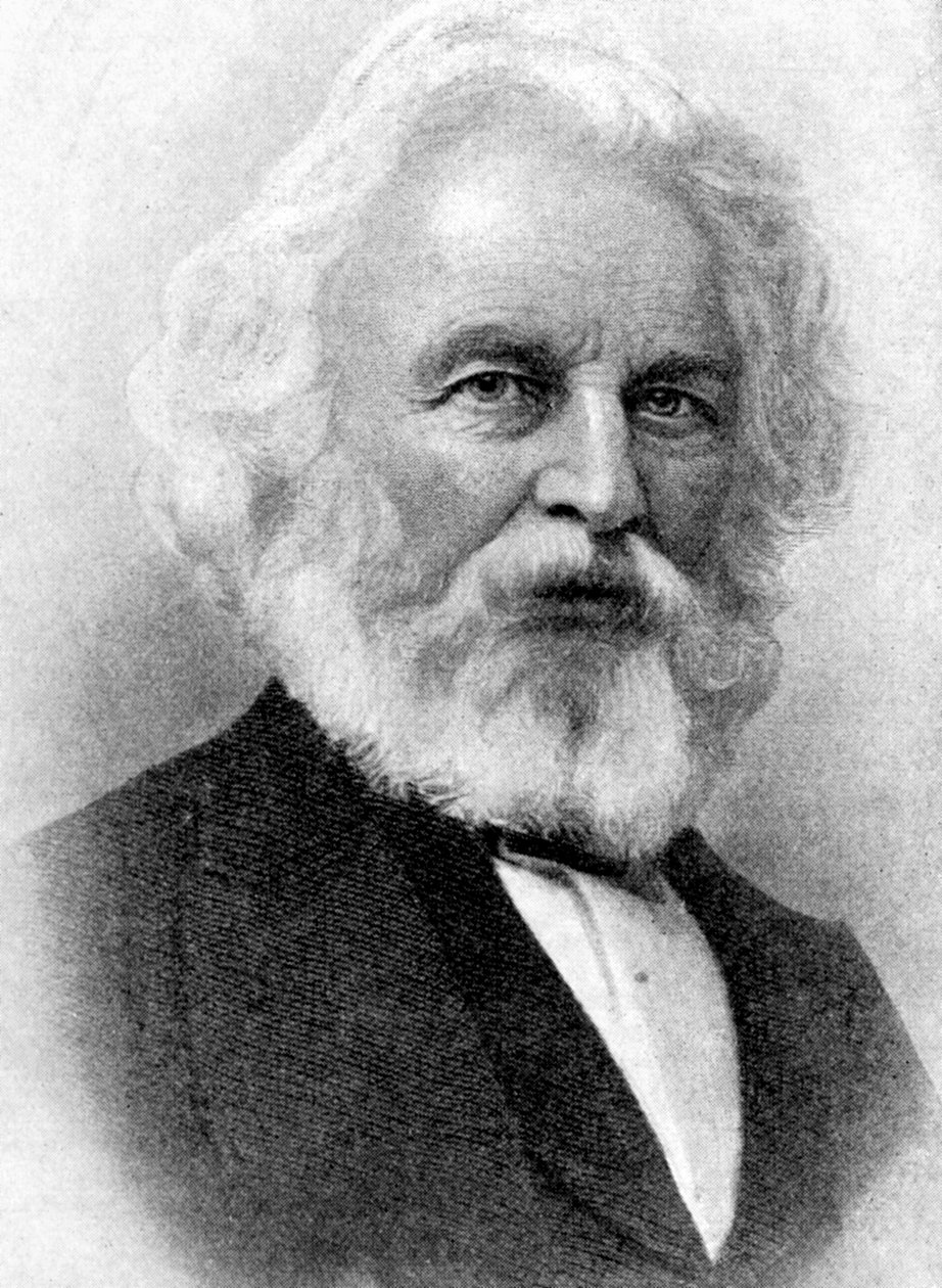 Henry W. Longfellow, New England Poet, 1923. af Rischgitz Collection