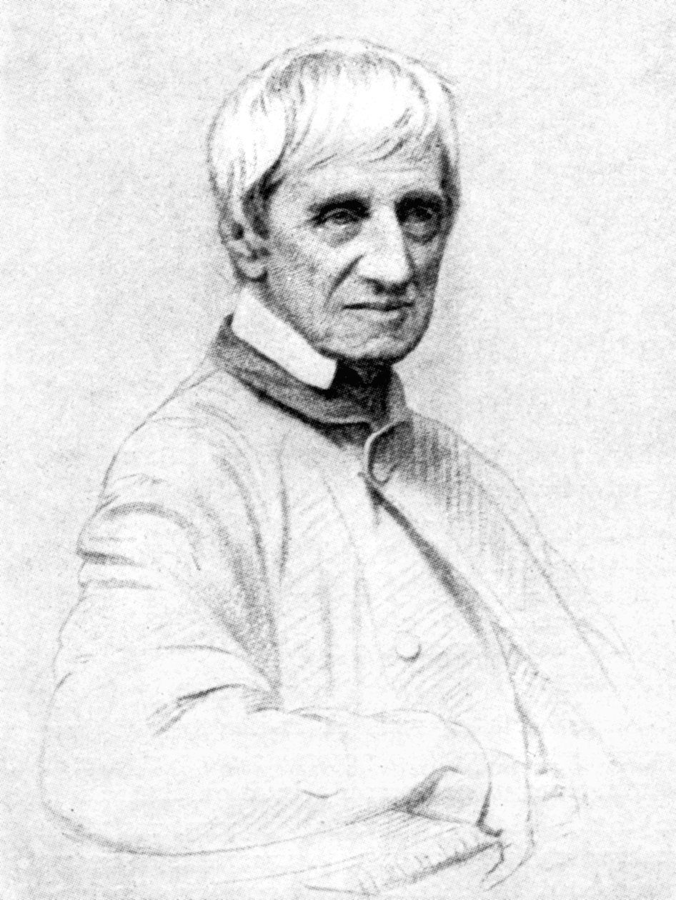 John H. Newman, leder af Oxford-bevægelsen, digter, 1923. af Rischgitz Collection