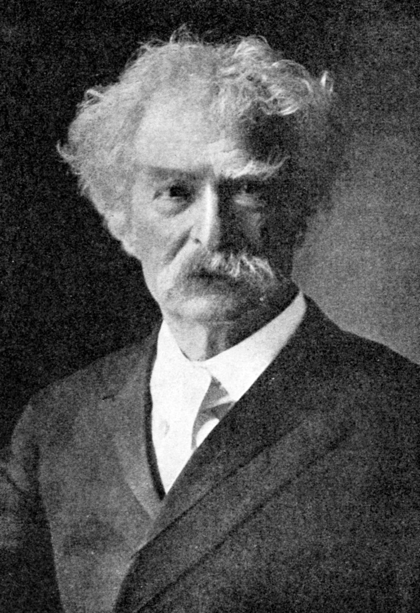 Mark Twain, Den største af alle amerikanske humorister, 1923. af Rischgitz Collection